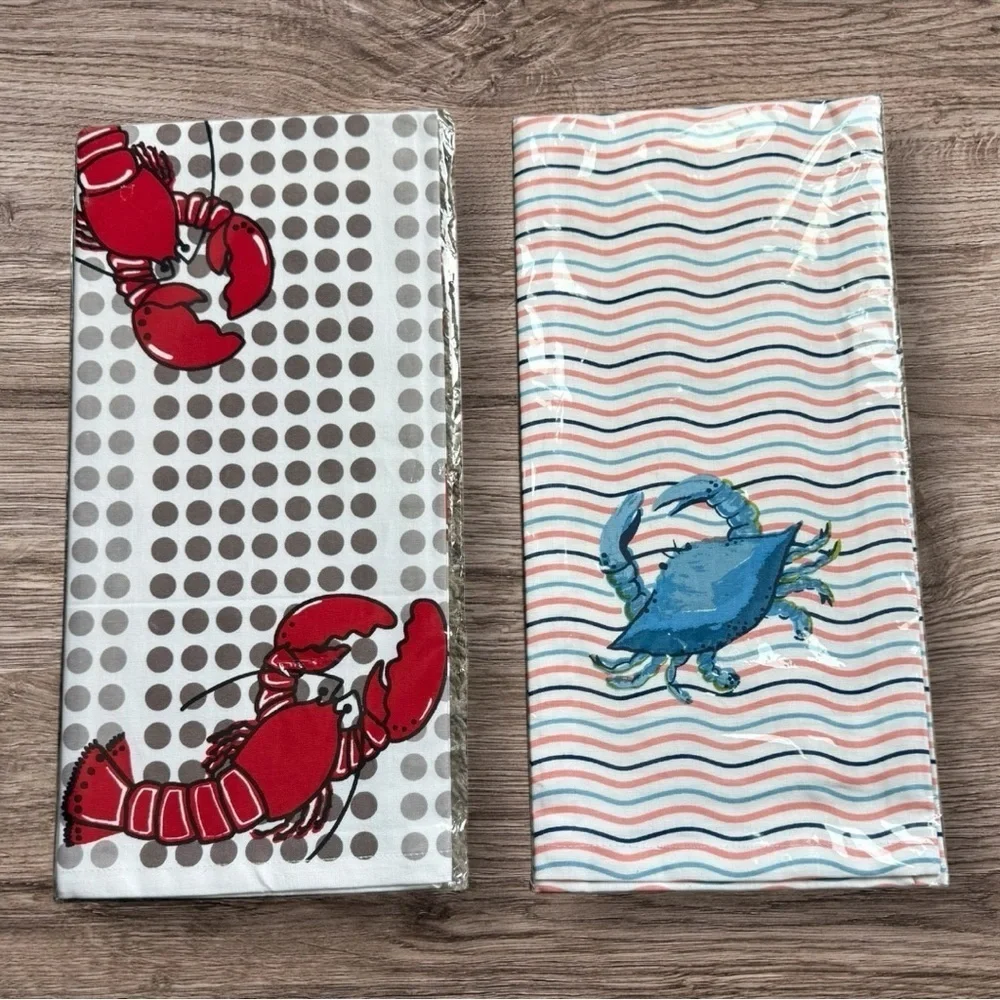 Coastal Kitchen Towels - Set of 2 - NWT & NEW in package